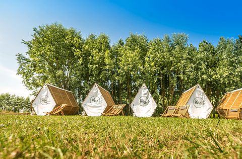 Unieke camping hut vlakbij strand en zee - 2