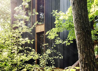 Unique treehouse (5p) with private hot tub - 23