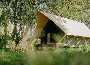 Glamping op festival-achtige pop-up camping - 9