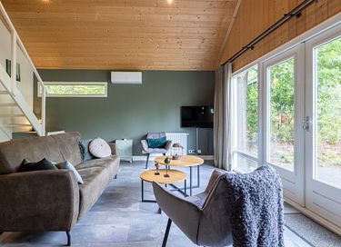 Boslodge op een vakantiepark in Gelderland - 5
