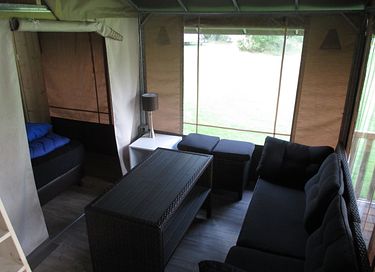 Safaritent (6 pers.) met keuken en douche - 3