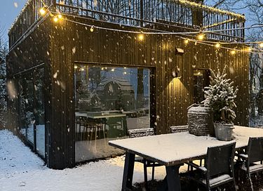 Tiny house met sauna in het bos  - 21