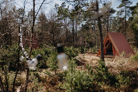 Tweepersoonstent op glamping op de Veluwe  - 2