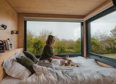 Tiny house met uitzicht op de Mont Ventoux - 3