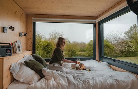 Tiny house met uitzicht op de Mont Ventoux - 3