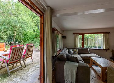 Cabane en rondins robuste avec sauna dans la forêt - 27
