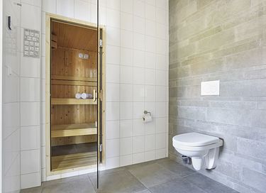 Luxuriöse Gruppenunterkunft mit Sauna und Sonnendusche - 11