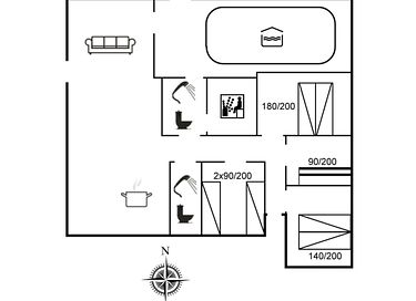 Alloggio per gruppi con piscina e giardino - 33