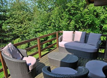 Houten chalet met grote tuin vlakbij Durbuy - 19