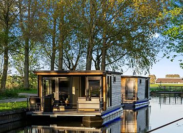 Prachtige houseboat (4p) in Friesland - 2