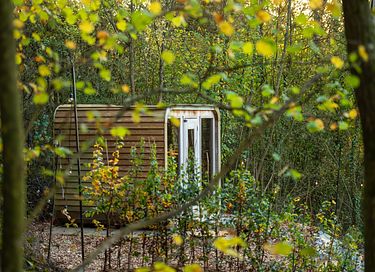 Forest cabin with sauna on a hill in Durbuy - 28