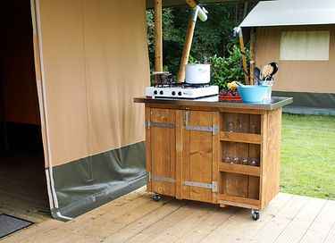 6-person safari tent with terrace - 7