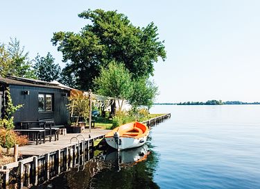 Uniek privé-eiland met tiny house & salonboot - 43