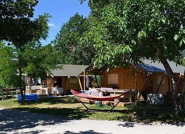 Glampingtent in de Franse alpen voor 6 pers. - 12