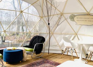 Nice dome tent in nature and on the waterfront - 3