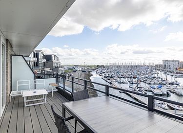wellness apartment with sauna and sea view