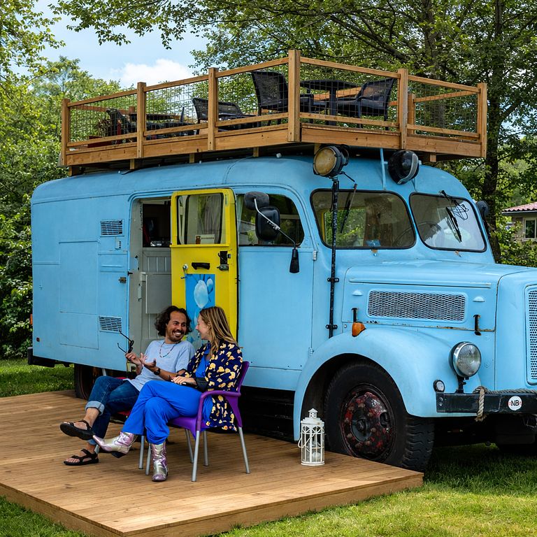 Unique overnight stay in a fire engine - 1