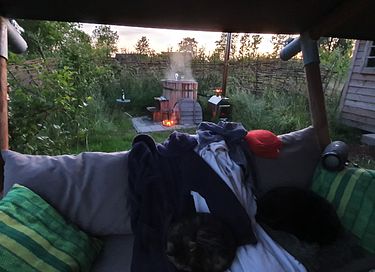 Glamping-Zelt mit Whirlpool und toller Aussicht - 21
