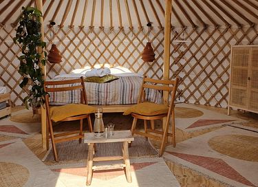Panorama Yurt voor 2-4 personen - 9