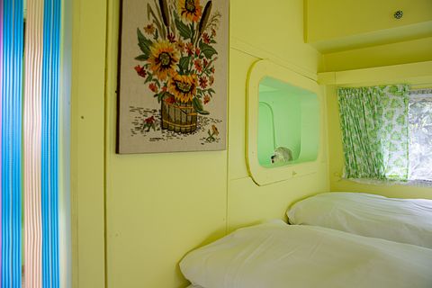 Retro caravan aan de Vinkeveense Plassen - 3