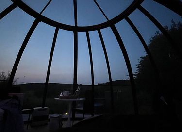 Slapen onder de sterren in luxe bubbel - 16
