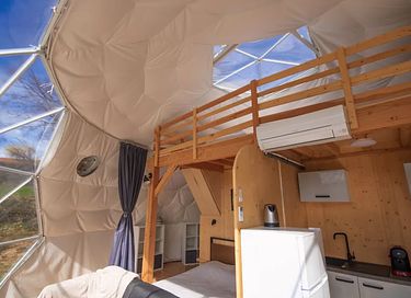 Glamping-Kuppel unter den französischen Sternen - 8