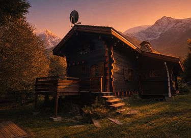 Knus houten chalet voor 4 in de bergen - 25