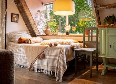 Knus A-frame huisje in de Belgische bossen - 7