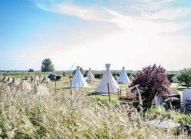 Panorama tent op uniek eiland in Zuid-Holland - 15