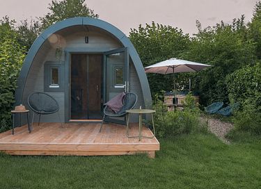 Glamping pod in legno con hot tub privata - 30