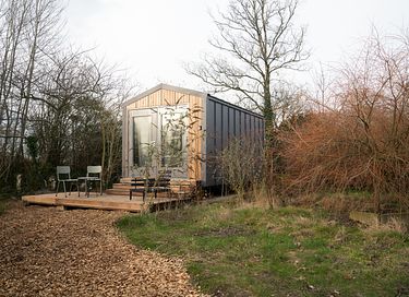 Tiny house in de natuur