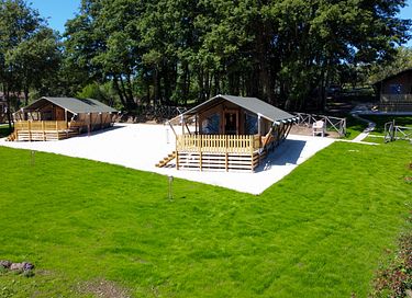 Glamping-Zelt mit Blick auf den See - 21