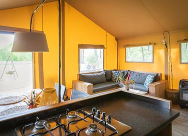 Luxury glamping tent in Twente - 9