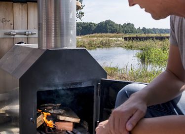 Natuurlodge (6-8 persoons) met hot tub - 28