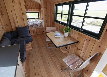Houten pipowagen in prachtige omgeving - 10