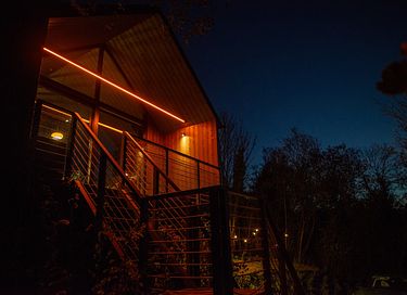 Forest cabin with sauna on a hill in Durbuy - 35
