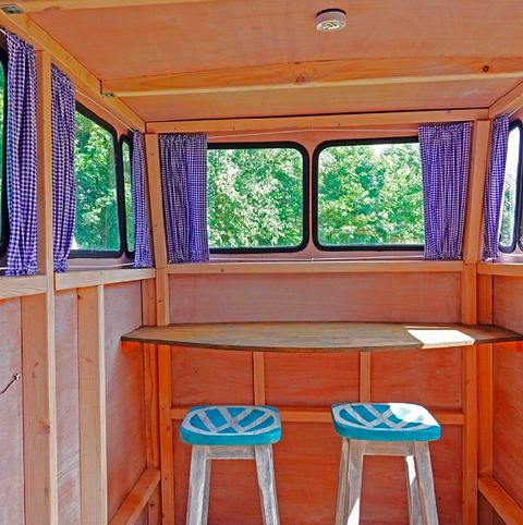 Unique in Europe, a real VW Bus cabin - 5