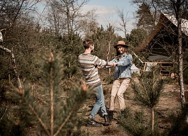 Luxe tent voor 4 pers. op bijzondere locatie - 19