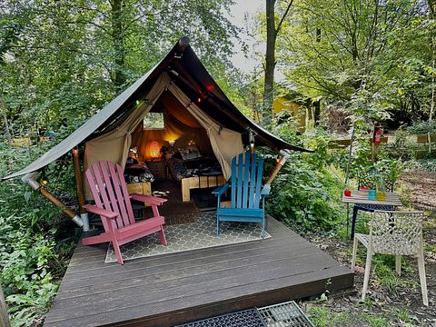 Safaritent op een eco-camping in Groningen - 3