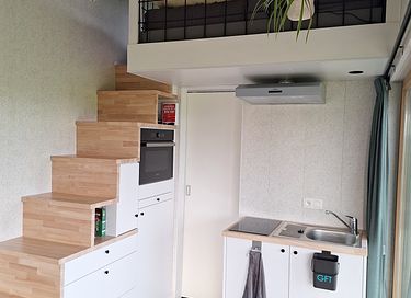 Tiny House met weids landelijk uitzicht - 47