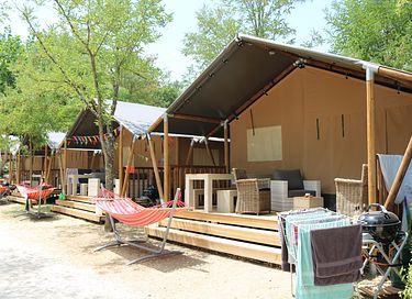 5-persoons glampingtent in Toscane  - 64