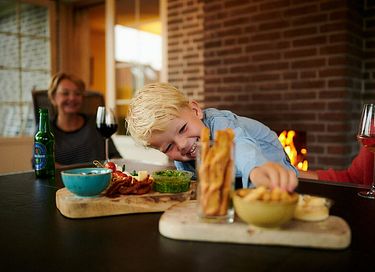 Villa (8p) mit Innen- und Außenkamin - 6