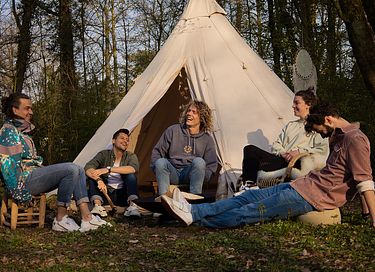 Glamping in de natuur met meditatie/yoga - 2