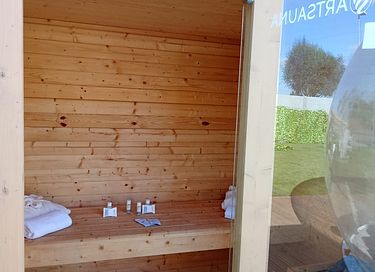 Romantische bubble tent met privé wellness - 5