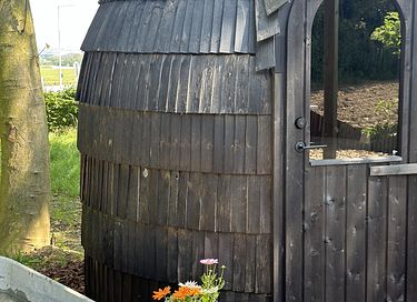Tiny house met sauna in het bos  - 13