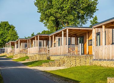 Modern vakantiehuis (4p) in de heuvels