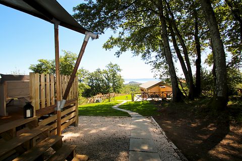 Tenda per famiglie sul Lago di Bolsena in Italia - 2