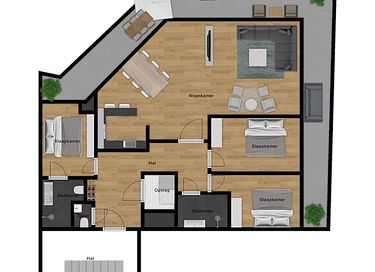 Appartement met ruim balkon en zeezicht - 36