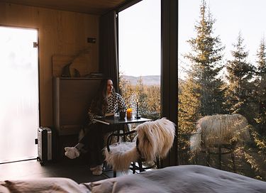 Breathtaking mirror house in Norway - 13