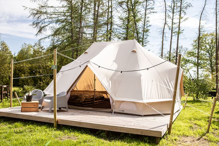 Glamplodge met privé sanitair in Friesland - 1
